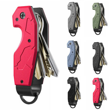 Minimalist lightweight key organizer for everyday carry front view