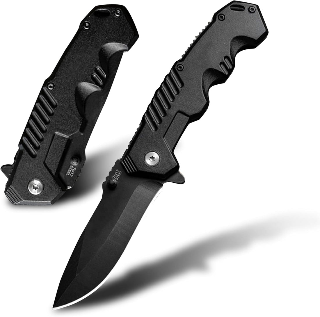 Viper Strike titanium folding knife EDC outdoor tool front view