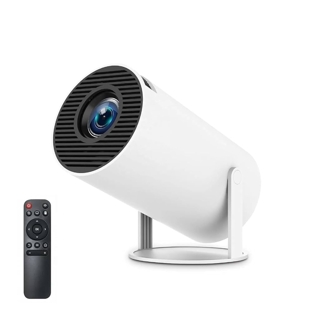 HY300 mini projector HDMI USB wireless ports detail