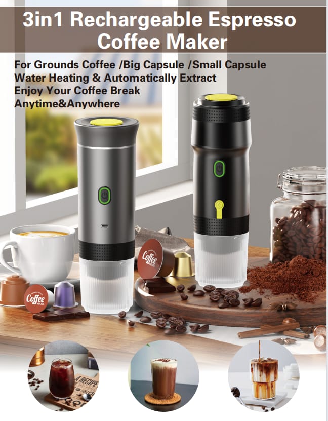 PORTABLE ESPRESSO COFFEE MAKER