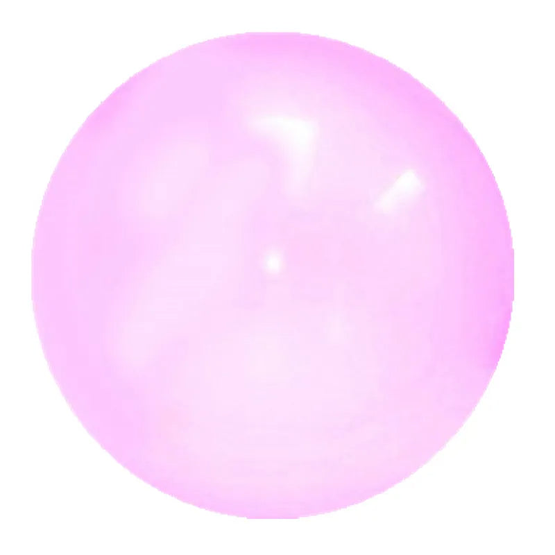 Inflatable bubble ball tear-resistant PVC close-up