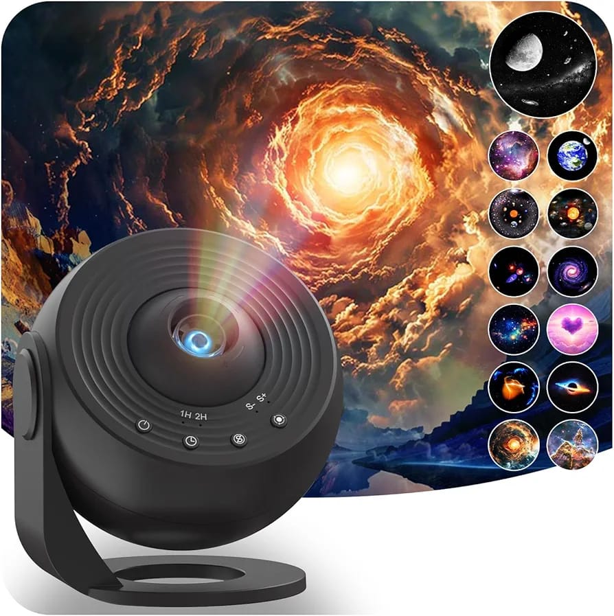 Night Light Galaxy Projector