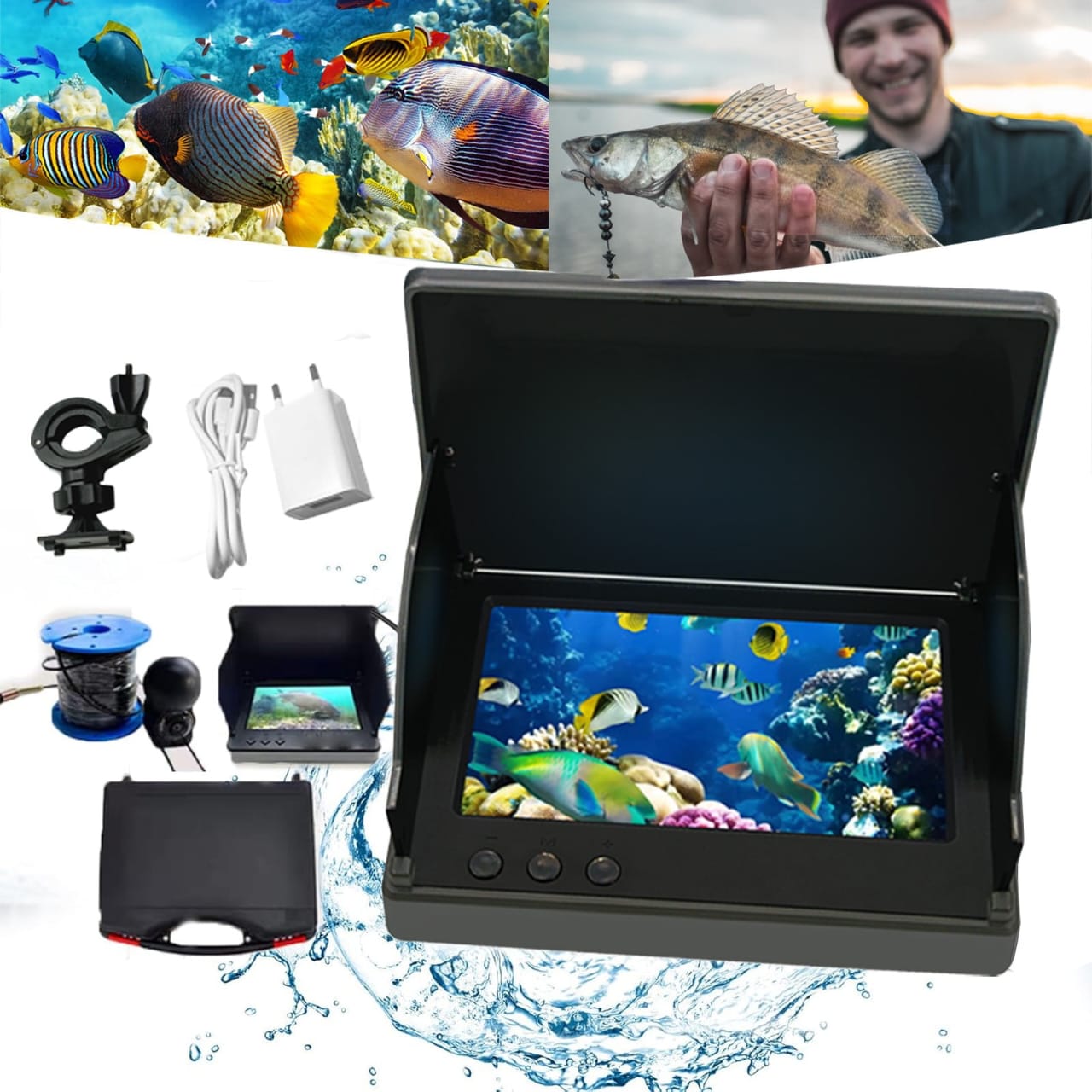 Portable Underwater Fishing Camera