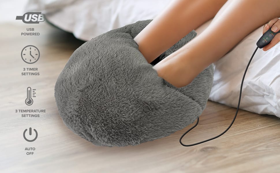 Electric heating slipper sole pad warm glow detail